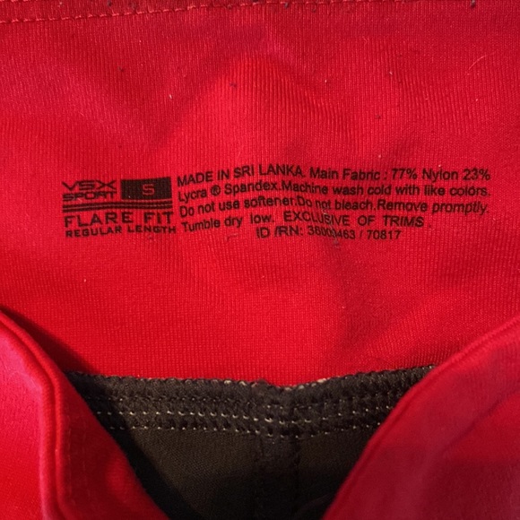 Victoria secret active flare fit pants size S - Picture 2 of 3